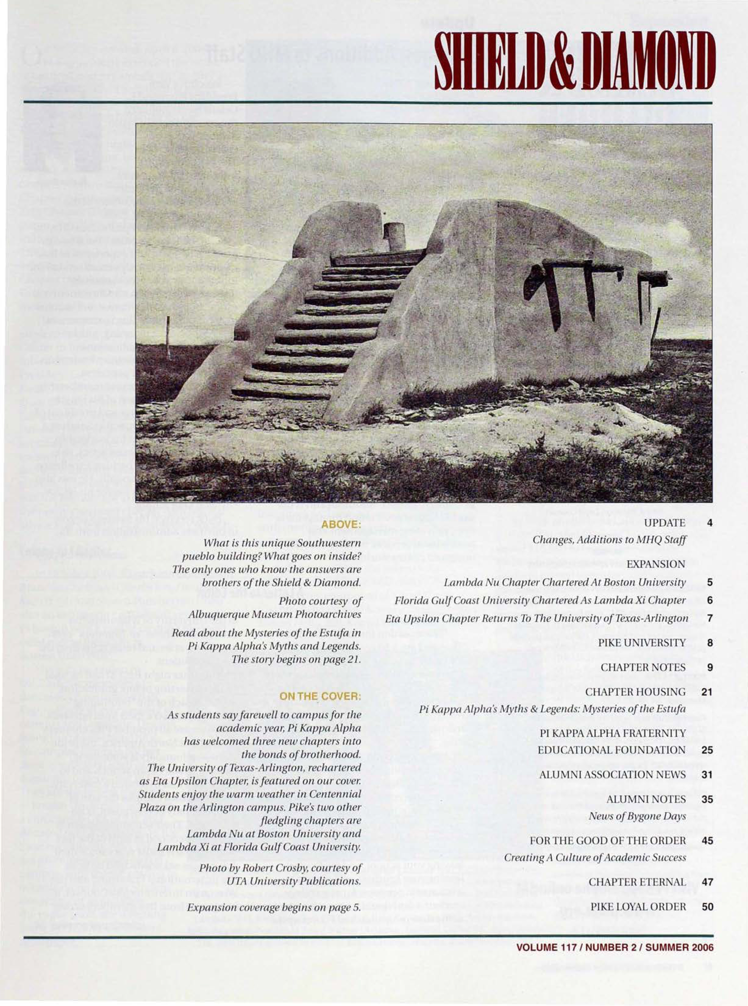 On The Cover, Summer 2006